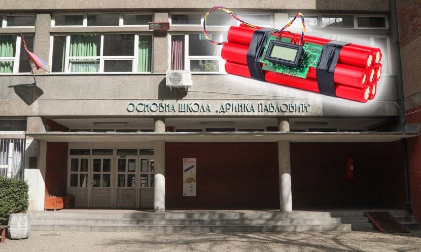 dojava-bomba-skola-beograd
